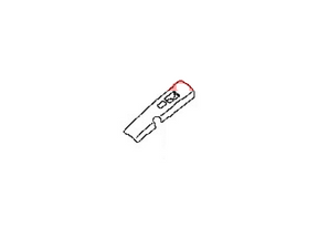 80960-CF40B Nissan Switch Bezel Illustration 1 of 1