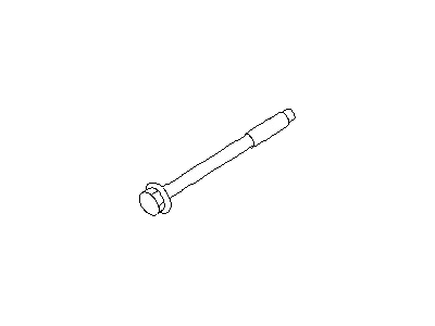 080A6-8901A Nissan Adjust Bracket Upper Bolt Illustration 1 of 1