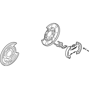 44000-CD06B Nissan Parking Brake Illustration 1 of 1