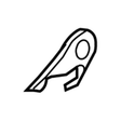 87456-CD002 Nissan Recline Cover Illustration 1 of 1