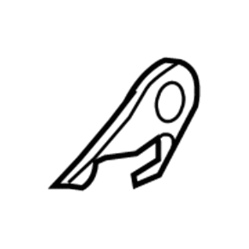 87456-CD002 Nissan Recline Cover Illustration 1 of 1