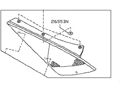 26550-CD026 Nissan Combination Lamp Assembly Illustration 1 of 1