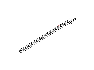 80820-CD711 Nissan Belt Weatherstrip Illustration 1 of 1