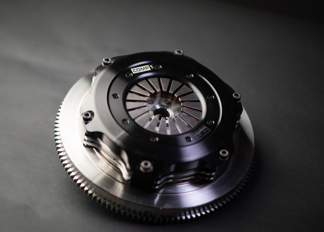 Comp1 Clutch 89-02 Nissan Skyline RB25/26 (w/ Push Style Clutch) 215mm Twin Disc Ceramic Clutch Kit — representative product photo