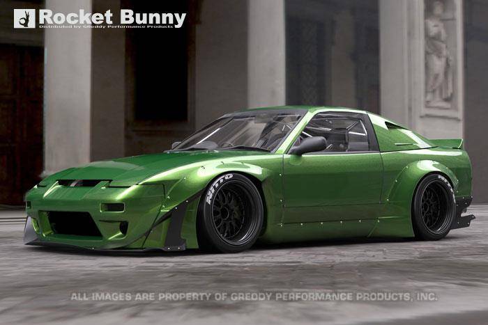 GReddy 89-93 Nissan Silvia 2Dr Rocket Bunny (RPS13) Rear Diffuser **Must Ask/Call to Order**