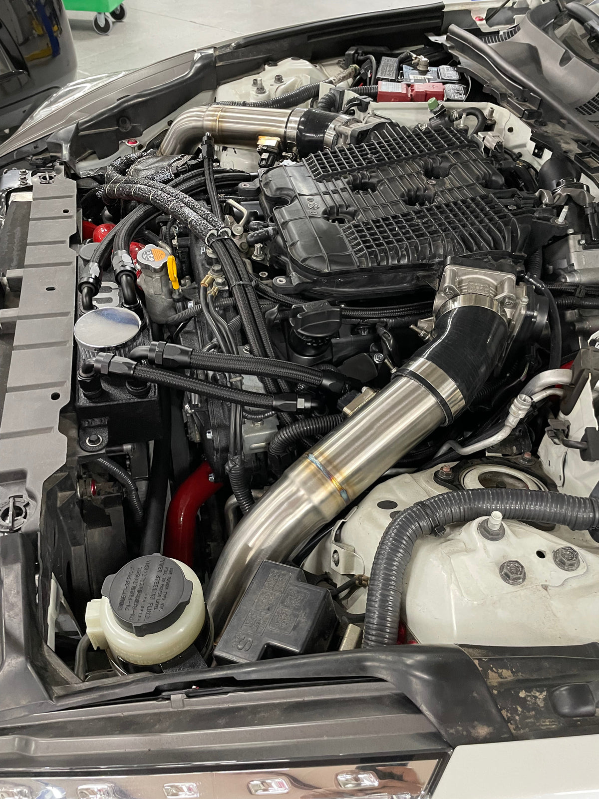 SOHO Motorsports VQ37VHR Top Mount Single Turbo Kit (Stage 2)