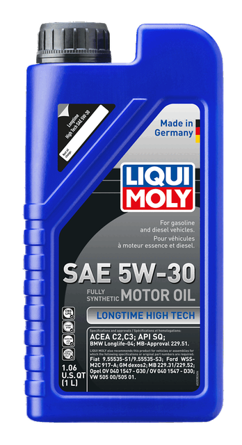 LIQUI MOLY Longtime High Tech SAE 5W-30, 1 L, SKU 2038