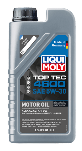 LIQUI MOLY Top Tec 4600 SAE 5W-30, 1 L, SKU 20446