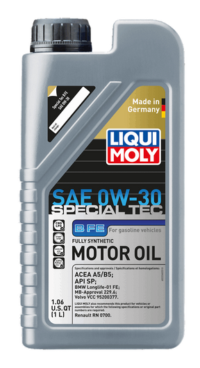 LIQUI MOLY Special Tec B FE SAE 0W-30, 1 L, SKU 22260