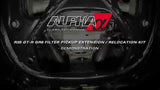 Alpha Performance R35 GT-R GR6 Deep Billet Transmission Pan and Filter Pickup Extension / Relocation Kit (Drag / Street Kit)
