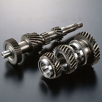 OS Giken NS201-GA representative shared three-speed gear-set components