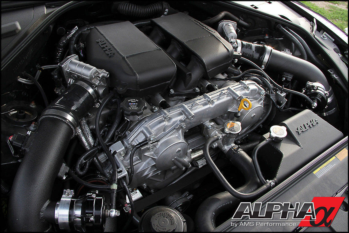 ALPHA GT-R ALPHA Induction Kit [ALPHA Intercooler - TiAL Bov Flanges - ALPHA Carbon Intake Manifold - ALPHA Throttle Bodies]