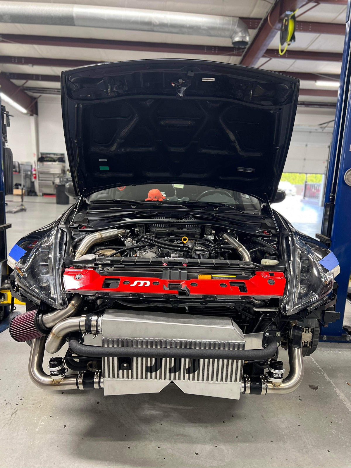 SOHO Motorsports VQ37VHR Top Mount Single Turbo Kit (Stage 1)
