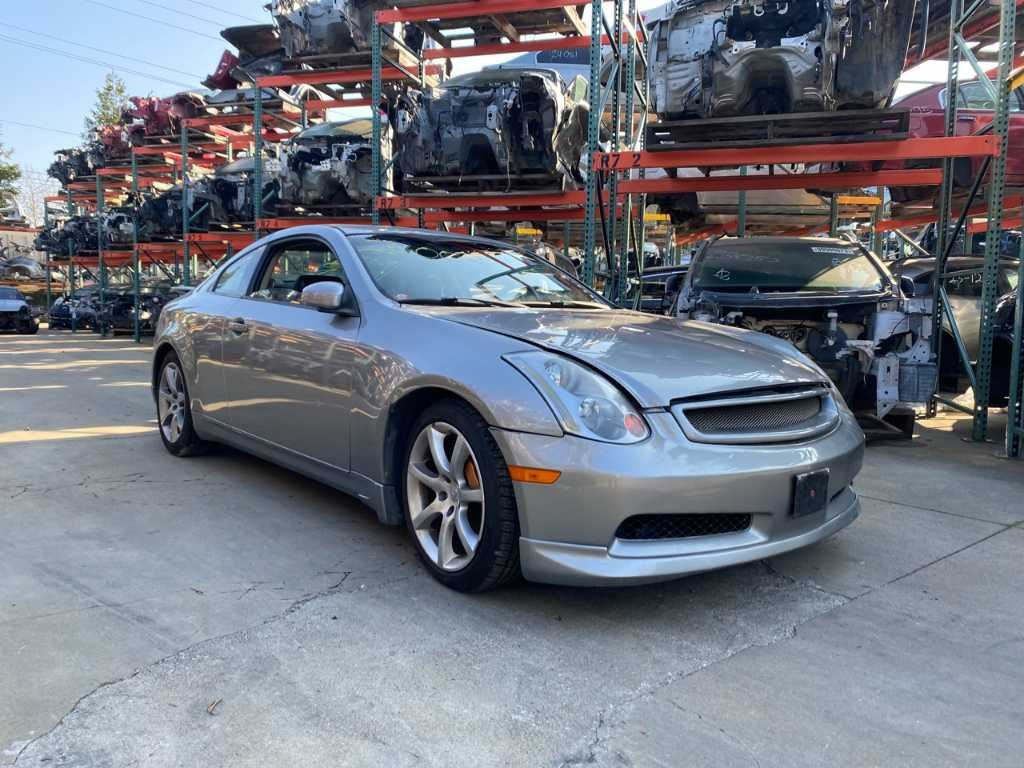 03-04 INFINITI G35 Coupe Front Bumper Reinforcement Bar OEM 62030AM800