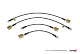 Nissan GT-R Short Route Style Stainless Steel Brake Lines