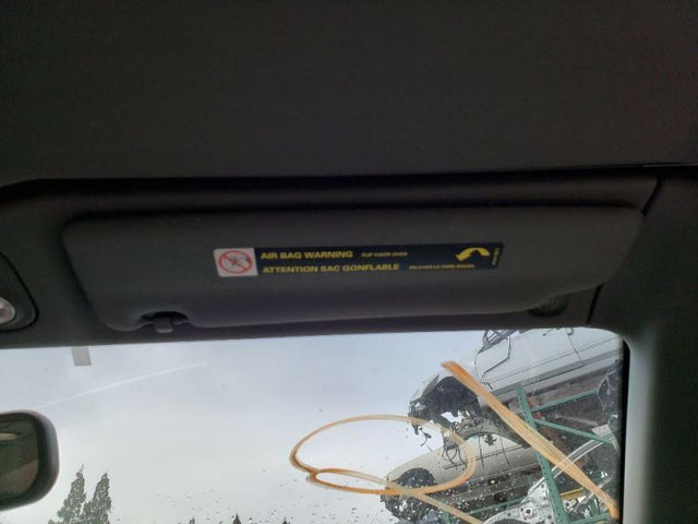 F/R SUN VISOR, LAMP