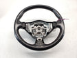 STEERING WHEEL -BLACK W/RED STITCH*