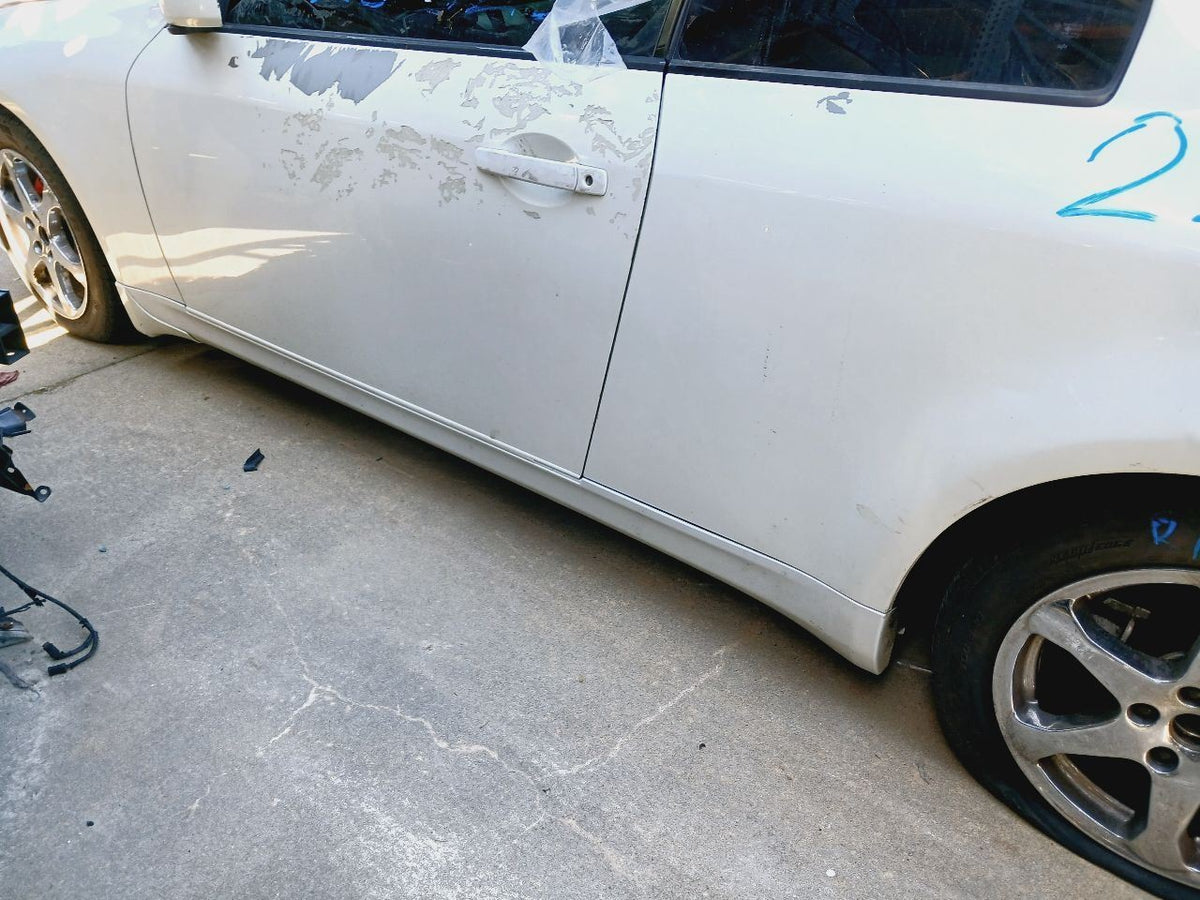 CPE- F/L SIDE SKIRT- WHITE(QX1)