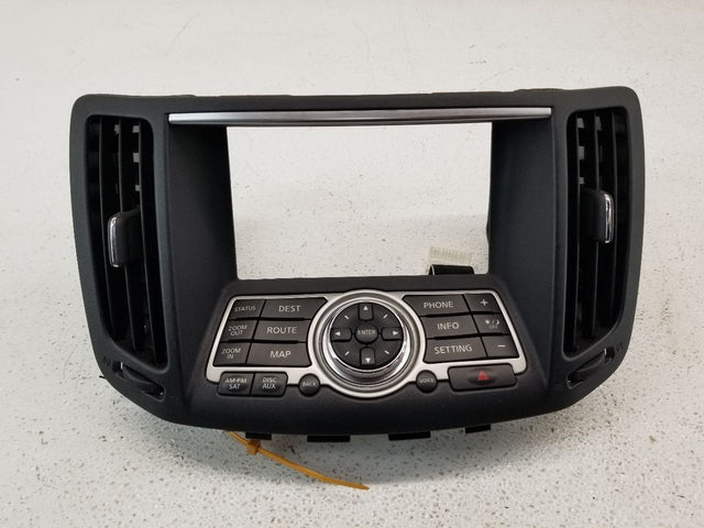 SDN, CENTER RADIO BEZEL-BLK(G)