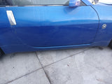2006 350Z — Used F/R SIDE SKIRT- BLUE(B17) — 76850-CD025