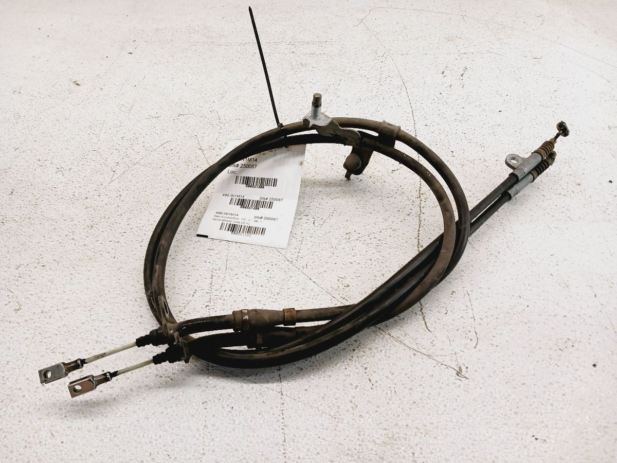 REAR BRAKE CABLES X2