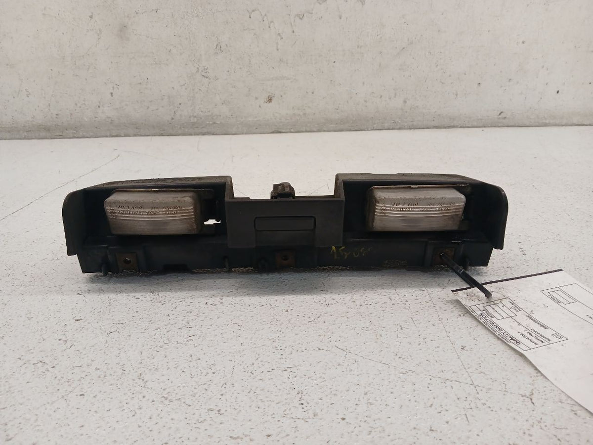 REAR LICENSE PLATE BRACKET