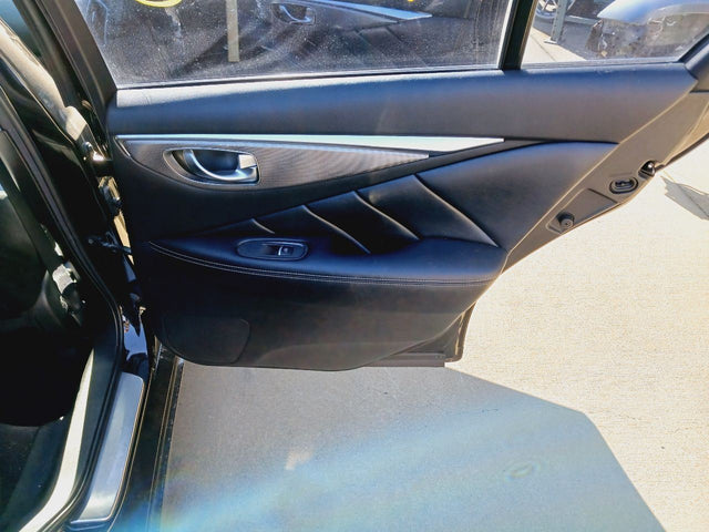 R/R DOOR TRIM PANEL - BLACK