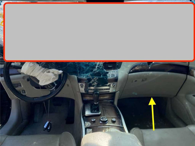 LOWER GLOVE BOX- GREY(W)