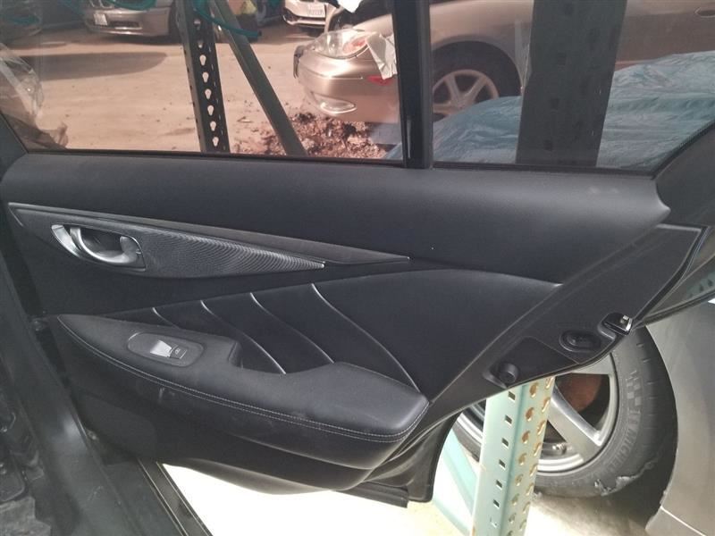 R/R DOOR TRIM PANEL -WOOD - BLACK(G)