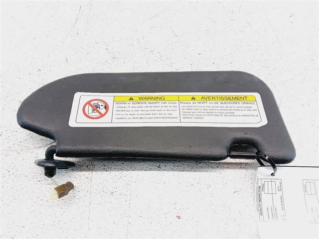 F/L SUN VISOR- BLACK