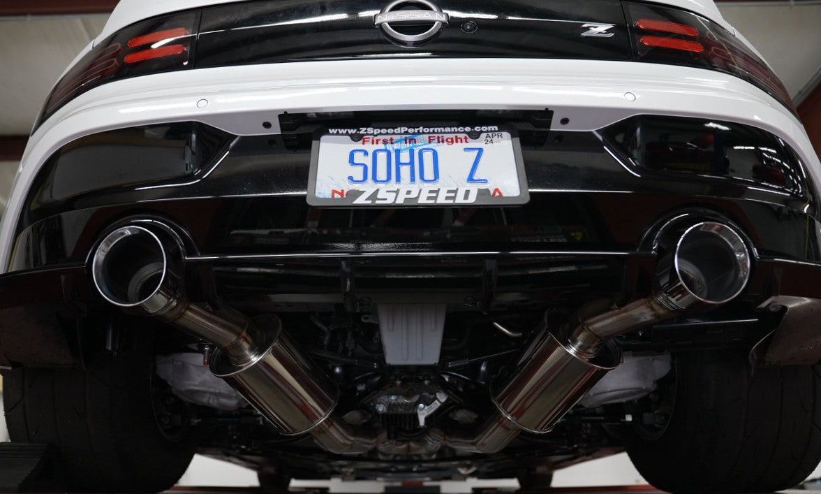 SOHO Motorsports Nissan Z, Q50, and Q60  3" Dual Exit Exhaust System
