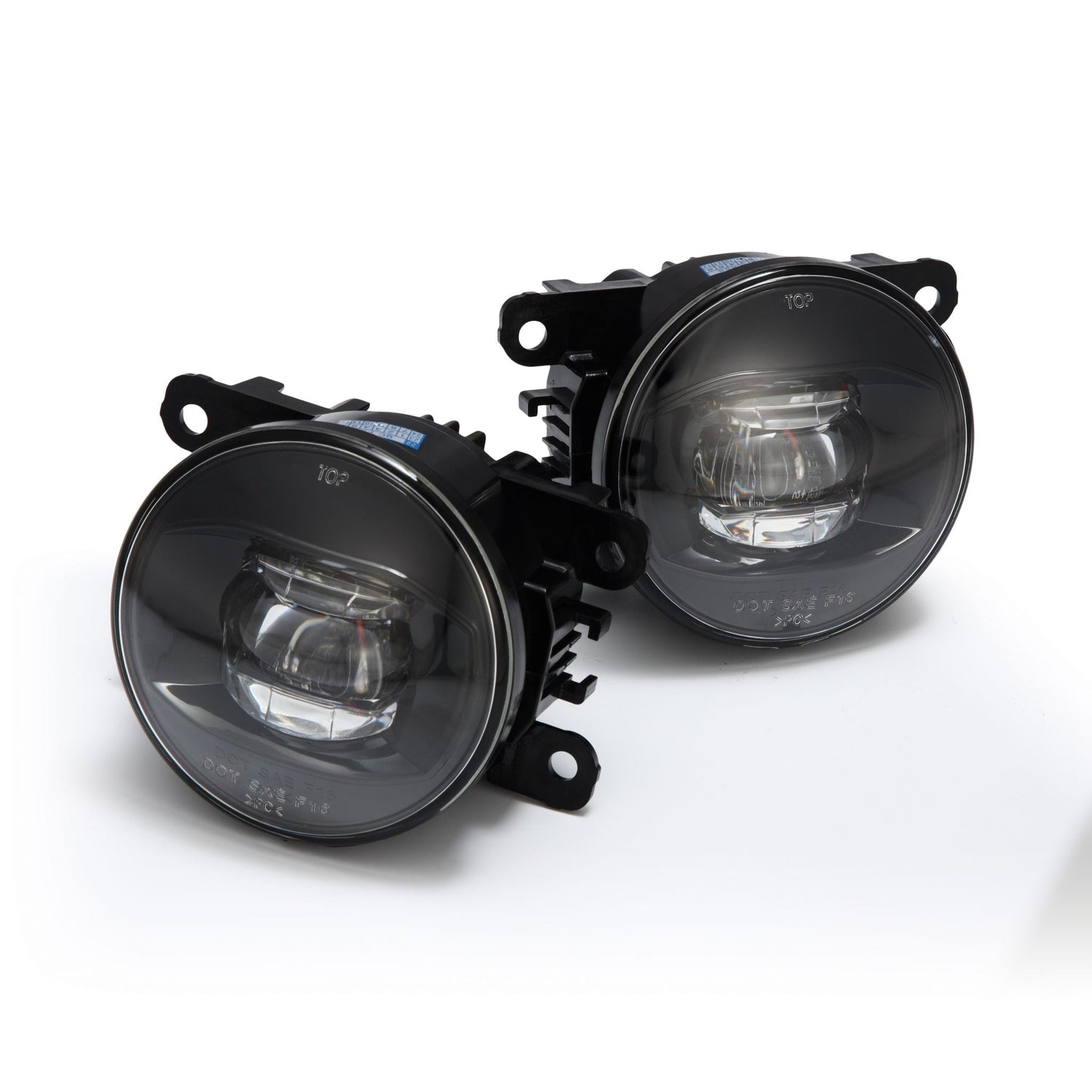 Universal Acura/Ford/Honda/Jaguar/Lincoln/Mitsubishi/Nissan/Subaru DoubleTap Dual Color LED Projector Fog Lights | AlphaRex