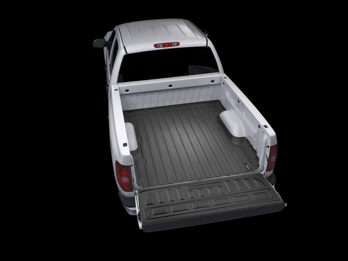WeatherTech 36905-3TG07 TechLiner, black - bed liner and tailgate liner set