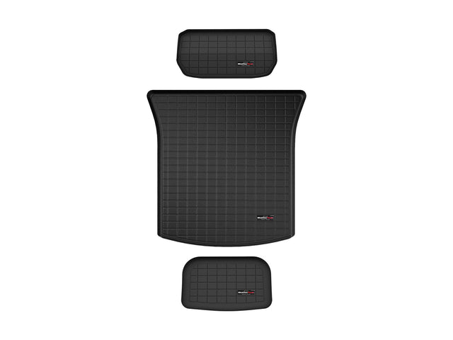 WeatherTech 401378-1379-1380 Cargo Liner, black - front cargo, behind 2nd row and rear well set