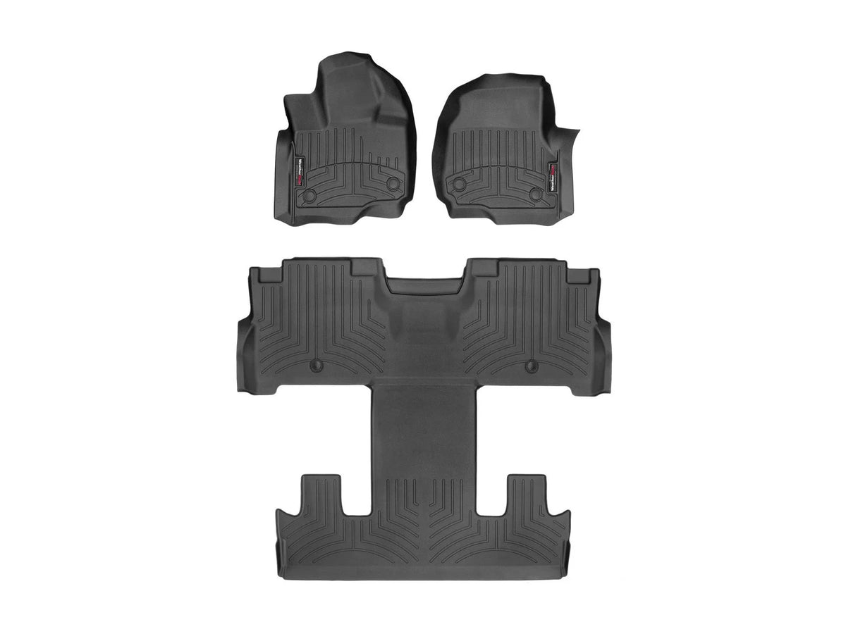 WeatherTech 441295-1-5 FloorLiner 1st, 2nd & 3rd Row, black