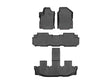 WeatherTech 441475-1-2-3 FloorLiner 1st, 2nd & 3rd Row, black