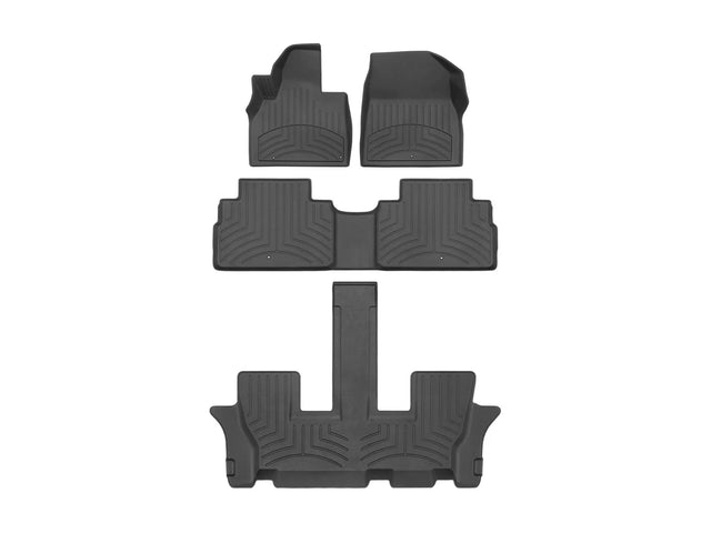WeatherTech 441532-1-2-3IM FloorLiner HP 1st, 2nd & 3rd Row, black