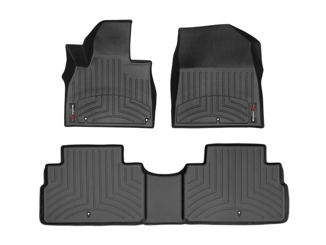 WeatherTech 441532-1-2 Black; FloorLiner; 1st & 2nd Row complete sold set