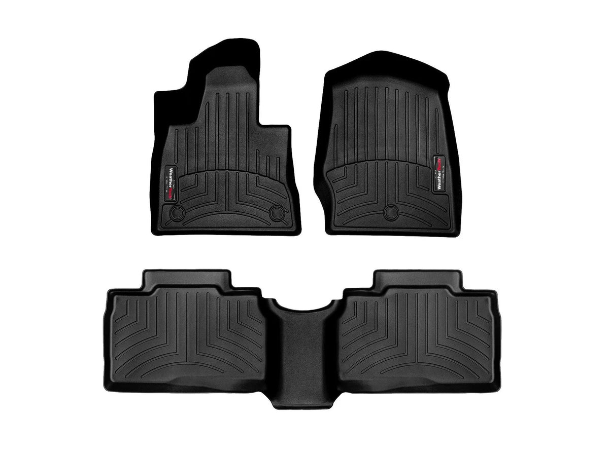 WeatherTech 441575-1-2 FloorLiner 1st & 2nd Row, black