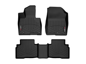 WeatherTech 441678-1-3 Black; 1st & 2nd Row complete sold set
