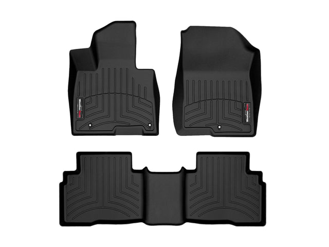 WeatherTech 441678-1-3 Black; 1st & 2nd Row complete sold set