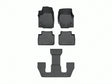 WeatherTech 4417821-441696-2-3 FloorLiner, black - 1st, 2nd and 3rd row set