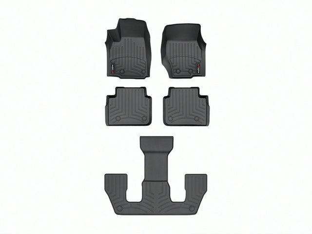 WeatherTech 4417821-441696-2-3 FloorLiner, black - 1st, 2nd and 3rd row set