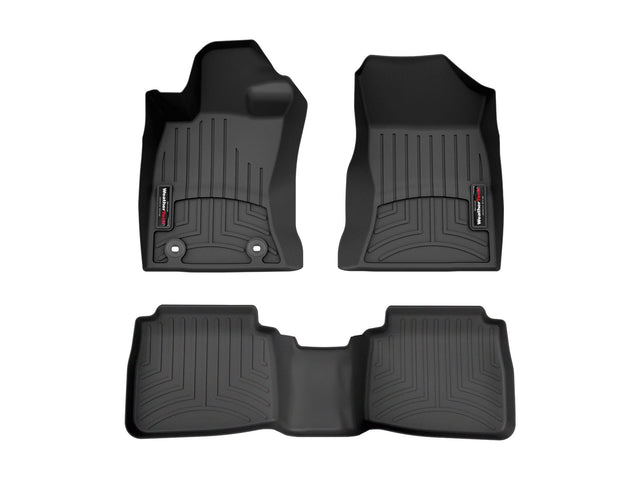 WeatherTech 2026 Subaru Outback Front and Second Row FloorLiner - Black - 441970-1-2