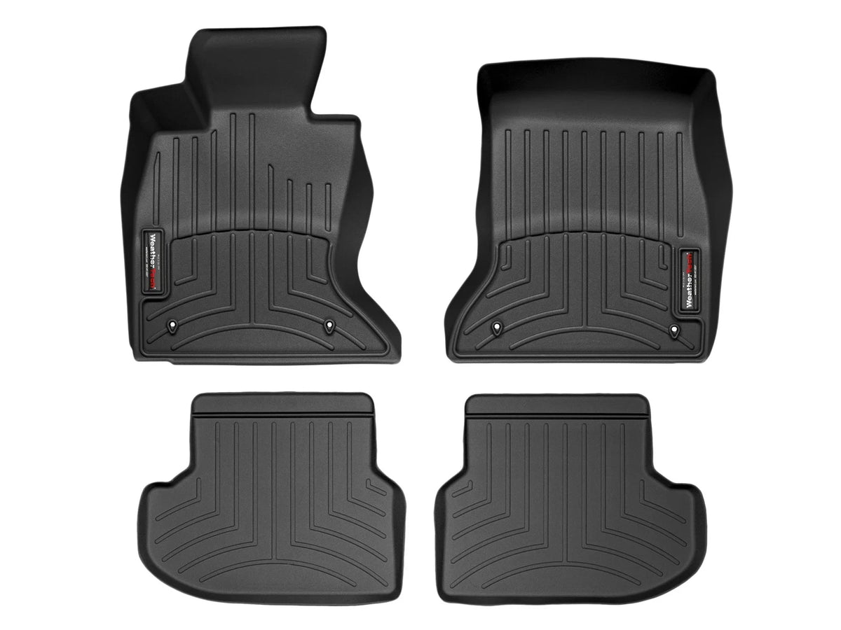 WeatherTech 443301-443133 FloorLiner 1st & 2nd Row, black