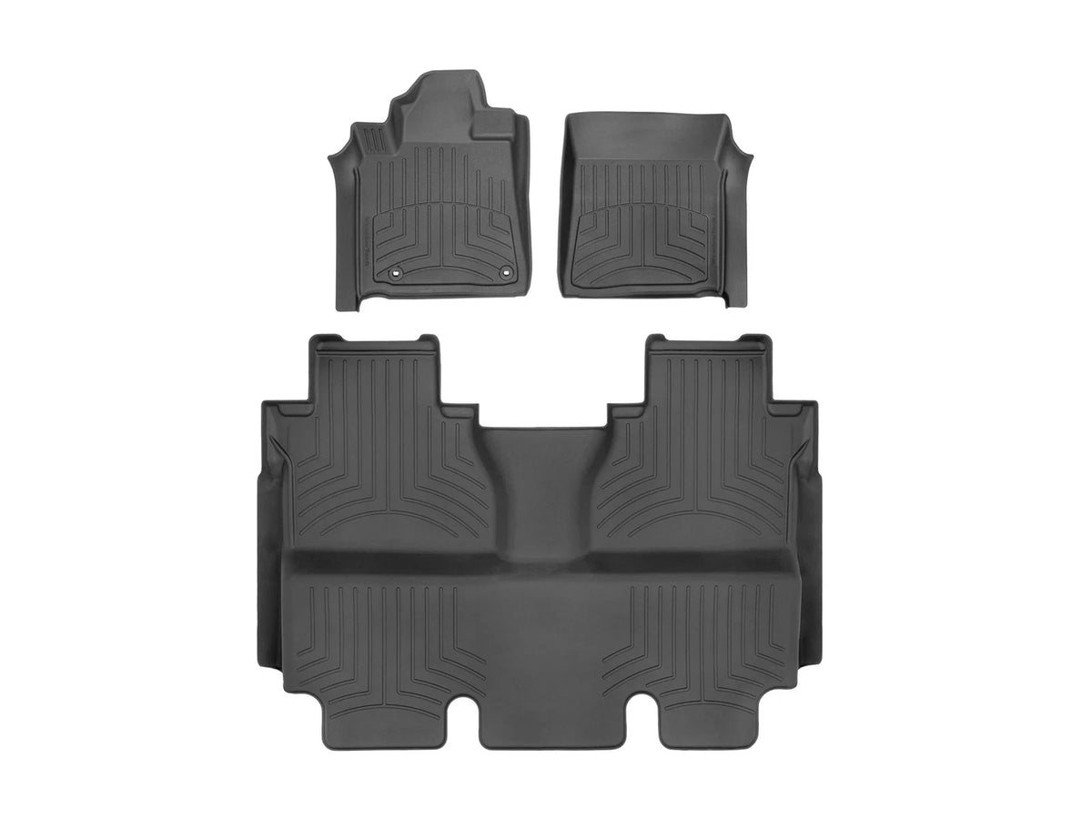 WeatherTech 444081IM-440938IM FloorLiner HP 1st & 2nd Row, black