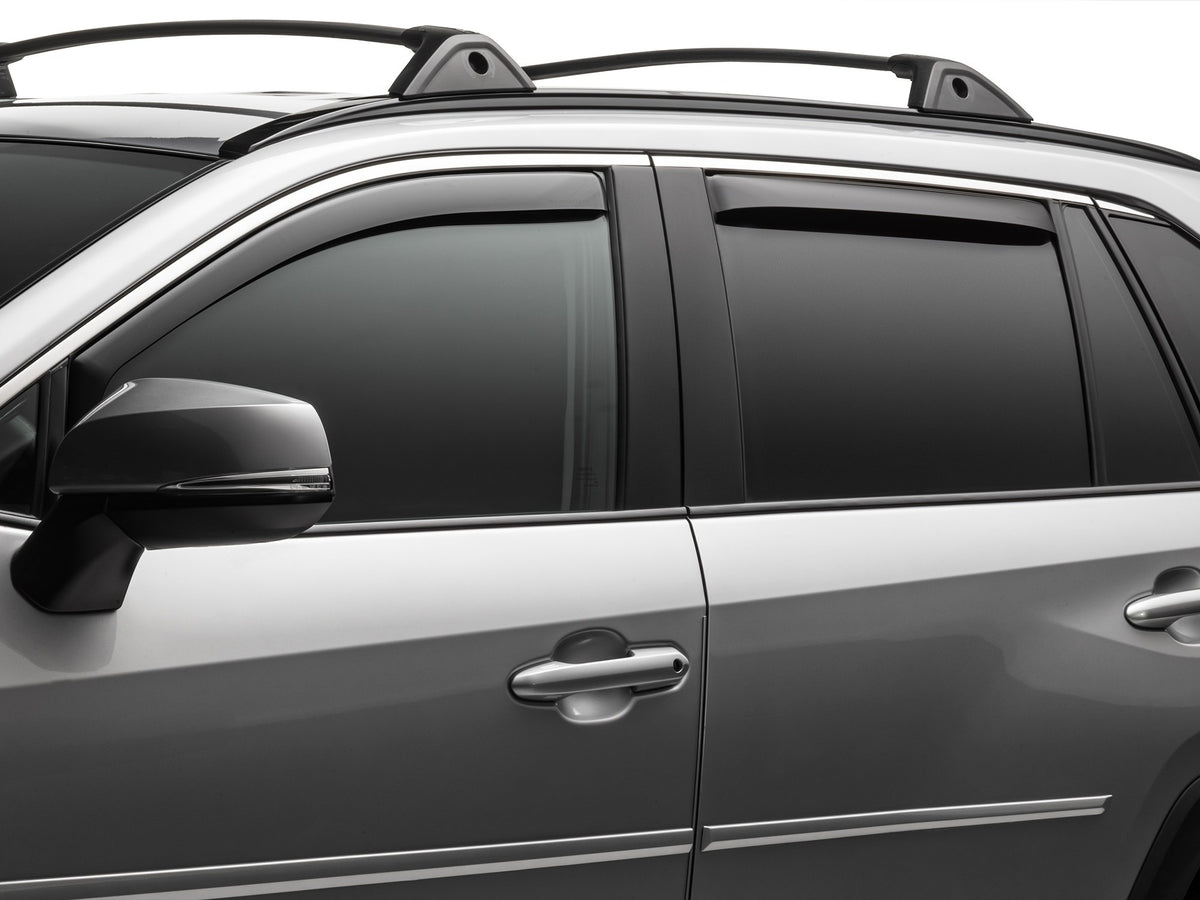 WeatherTech 84974IM Dark Tint; Front & Rear Set; 2023 BMW X7 40i — manufacturer installation image