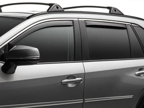 WeatherTech 84974IM Dark Tint; Front & Rear Set; 2023 BMW X7 40i — manufacturer installation image