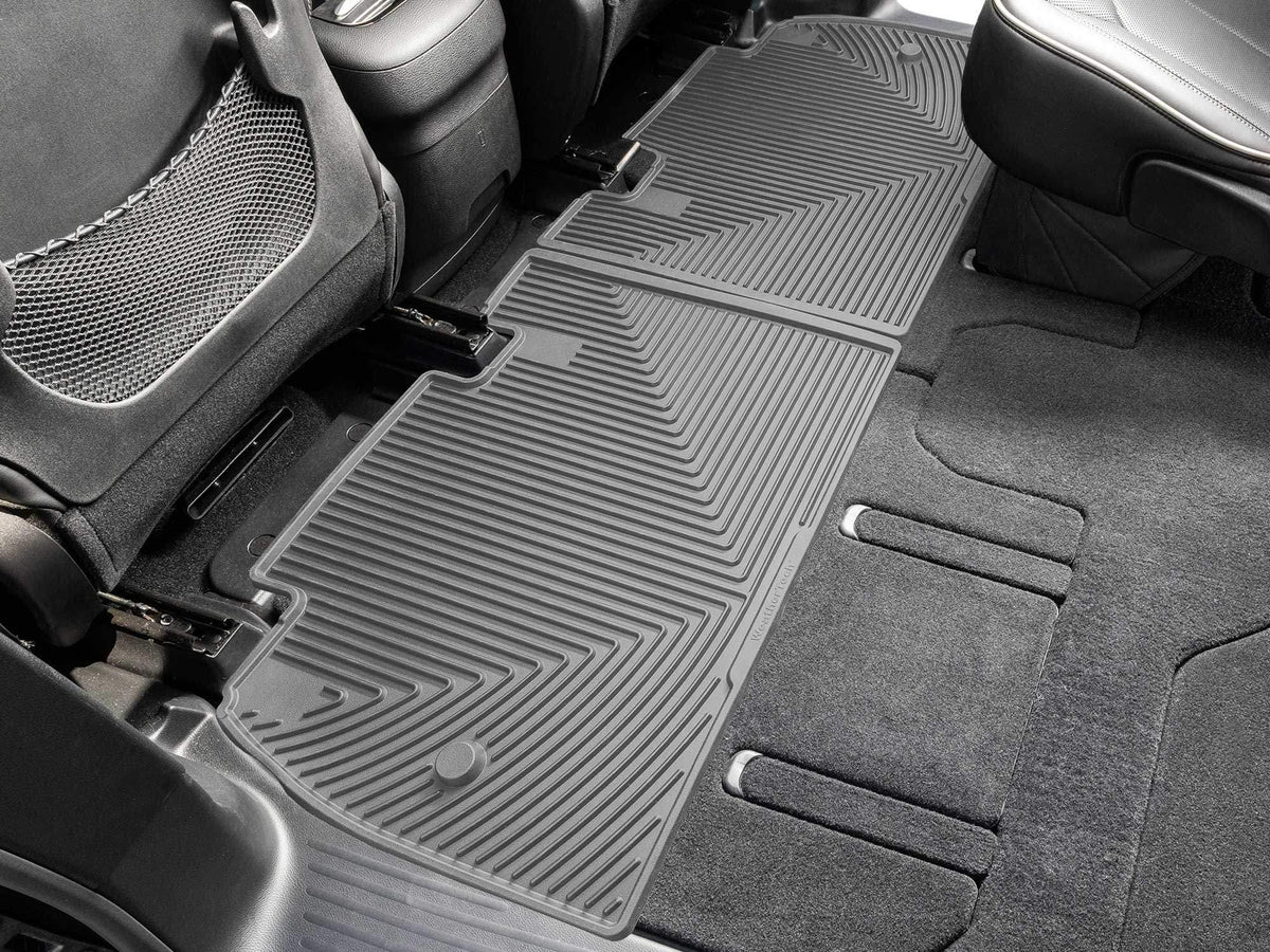 WeatherTech W794GR Grey 2ndRow All-Weather Floor Mat installed in Chrysler Pacifica