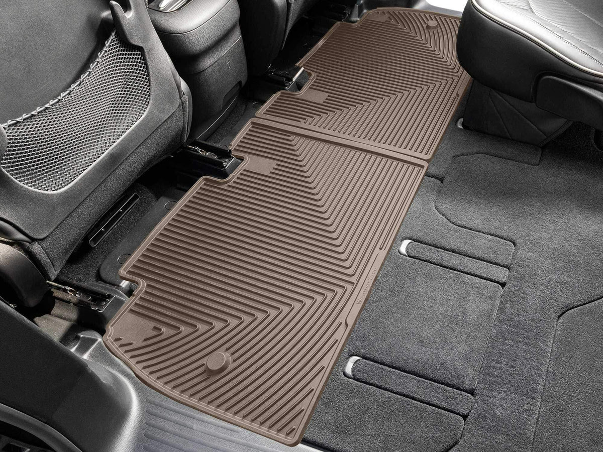 WeatherTech W794TN Tan 2ndRow All-Weather Floor Mat installed in Chrysler Pacifica